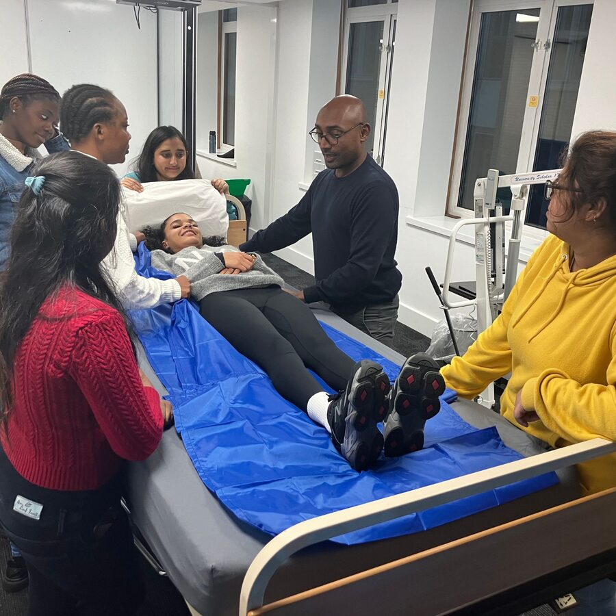 Healthcare team providing quality care